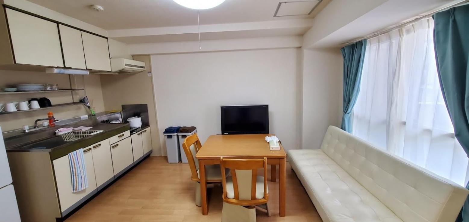Apartment 直前半額プライベート個室トイレバスタブ付民泊札幌市中心部でシンプルな滞在h203#2 *